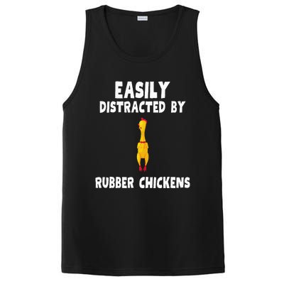 Easily Distracted By Rubber Chickens PosiCharge Competitor Tank