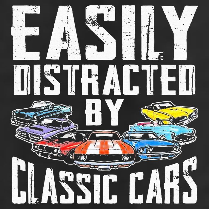 Easily Distracted By Classic Cars 15oz Campfire Ceramic Mug