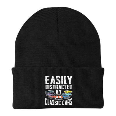 Easily Distracted By Classic Cars Beanie
