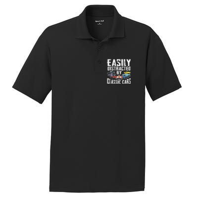 Easily Distracted By Classic Cars PosiCharge RacerMesh Polo