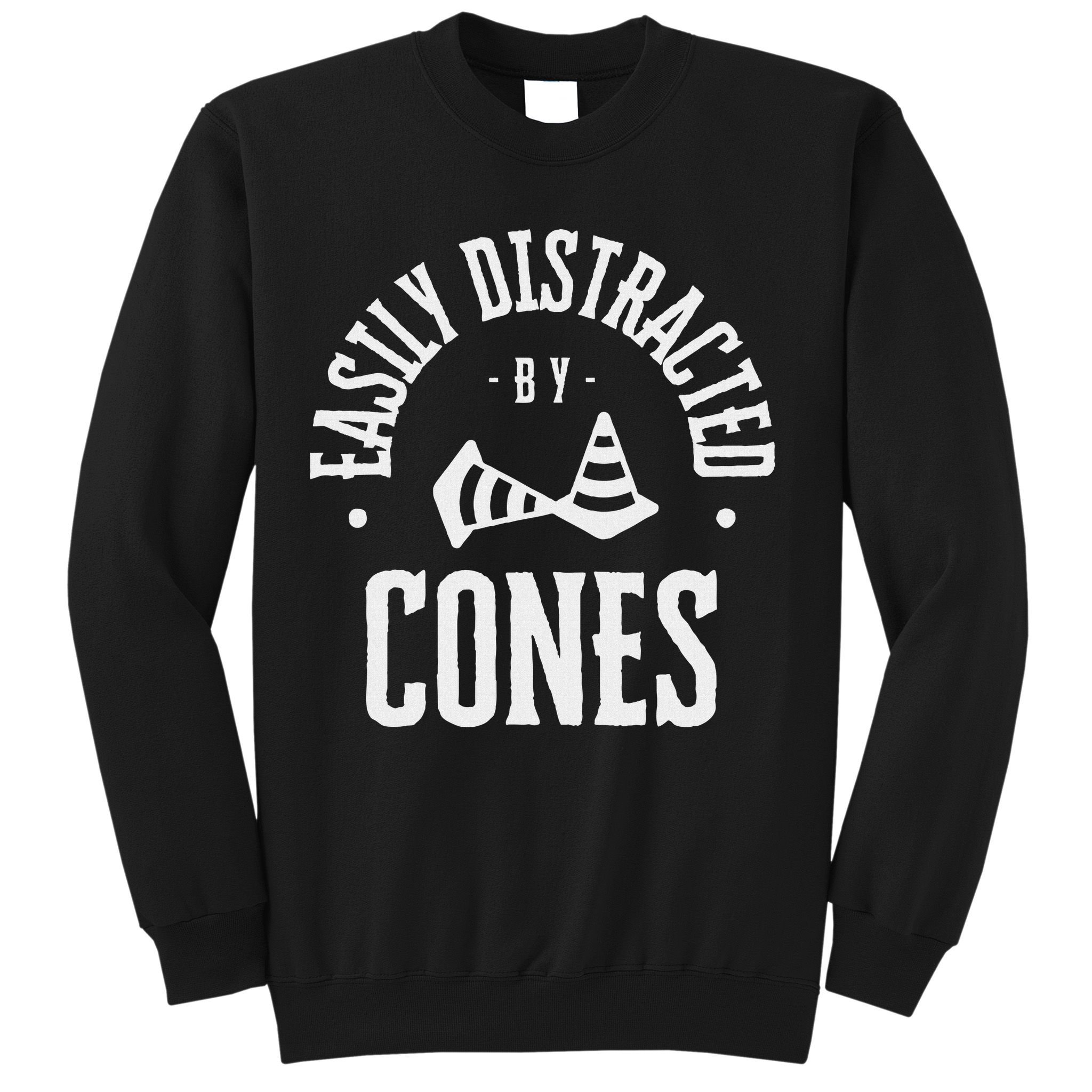 Easily Distracted By Cones – Funny Autox Autocross Racing Sweatshirt