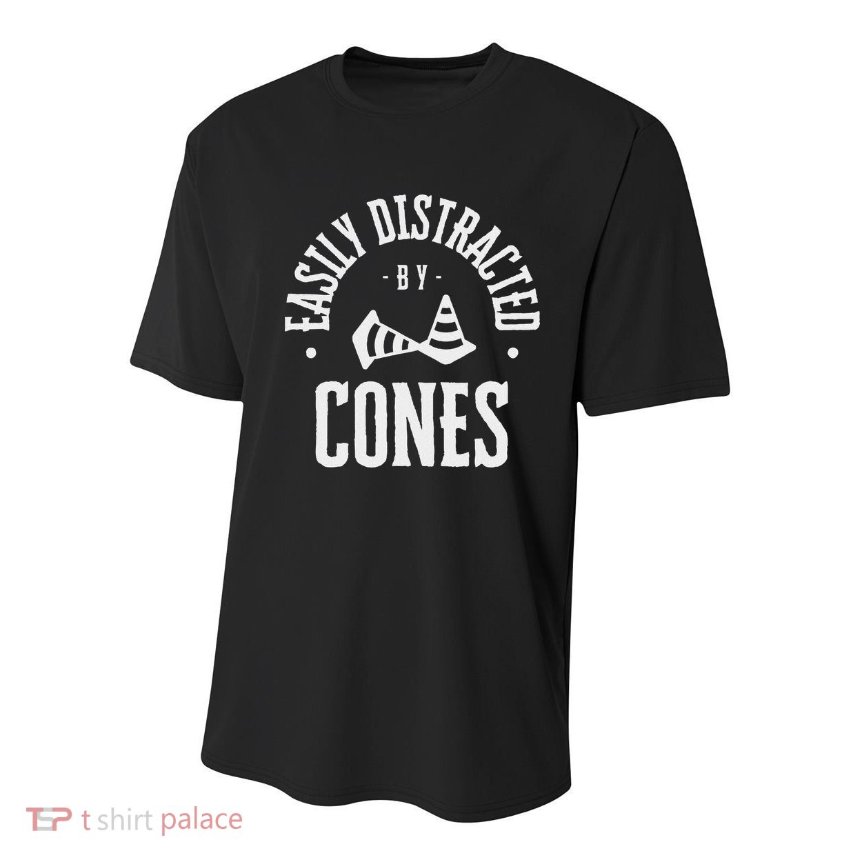 Easily Distracted By Cones – Funny Autox Autocross Racing Youth Performance Sprint T-Shirt