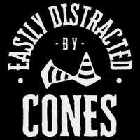 Easily Distracted By Cones – Funny Autox Autocross Racing Visor