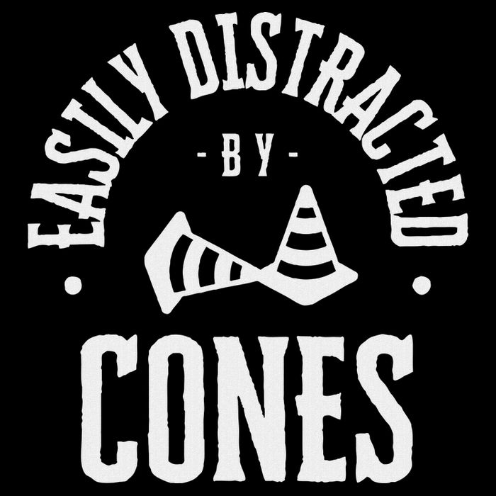 Easily Distracted By Cones – Funny Autox Autocross Racing Visor