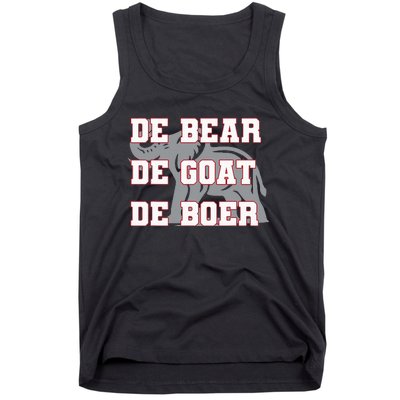 Elephant De Bear De Goat De Boer Tank Top