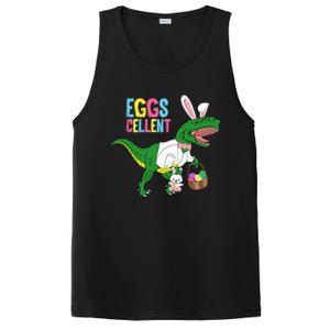 Easter Dinosaur Bunny T Rex Eggs Cellent PosiCharge Competitor Tank