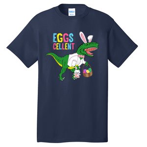 Easter Dinosaur Bunny T Rex Eggs Cellent Tall T-Shirt