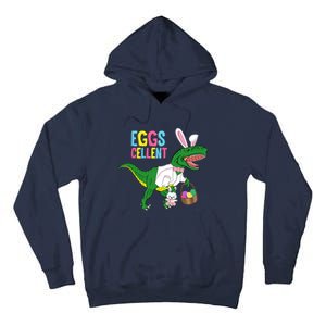 Easter Dinosaur Bunny T Rex Eggs Cellent Tall Hoodie