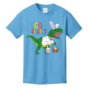 Easter Dinosaur Bunny T Rex Eggs Cellent Kids T-Shirt