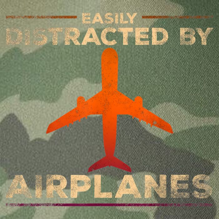 Easily Distracted By Airplanes Airplane Lover Aviation Legacy Tie Dye Trucker Hat