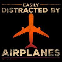 Easily Distracted By Airplanes Airplane Lover Aviation Crop Top