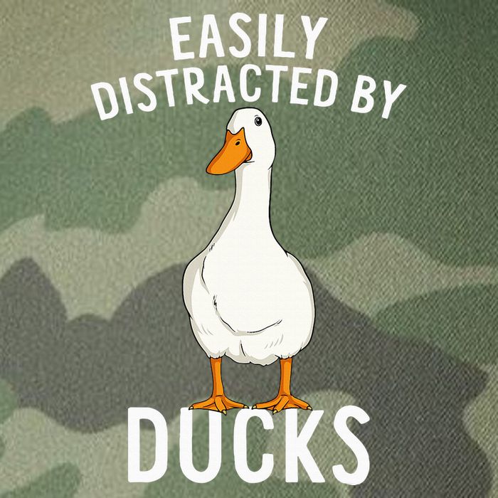 Easily Distracted By Ducks Funny Duck Lover Legacy Tie Dye Trucker Hat