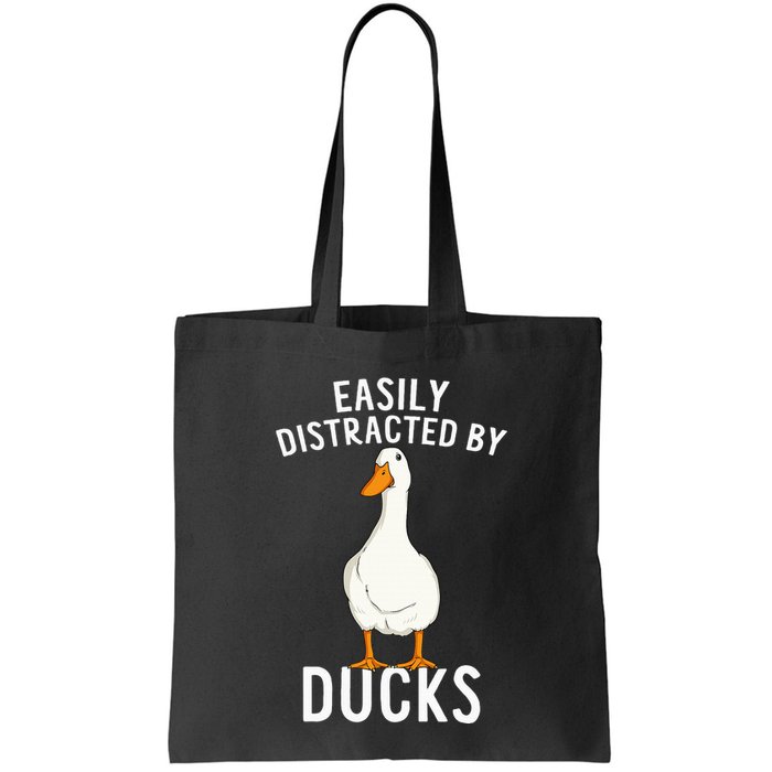 Easily Distracted By Ducks Funny Duck Lover Bag