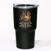 Easily Distracted By Dragons And Books Tumbler
