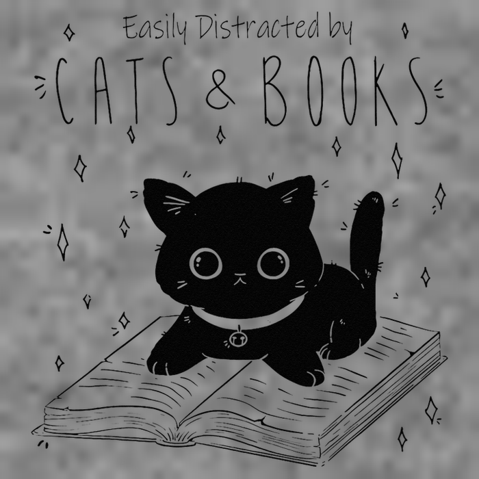 Easily Distracted By Cats And Books Funny Cat & Book Lover Toddler Sweatshirt