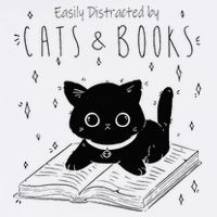 Easily Distracted By Cats And Books Funny Cat & Book Lover Cool Comfort Performance Bucket Hat