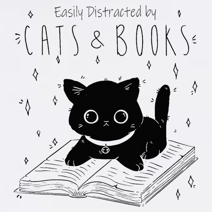 Easily Distracted By Cats And Books Funny Cat & Book Lover Cool Comfort Performance Bucket Hat