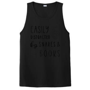 Easily Distracted By Snakes & Book PosiCharge Competitor Tank