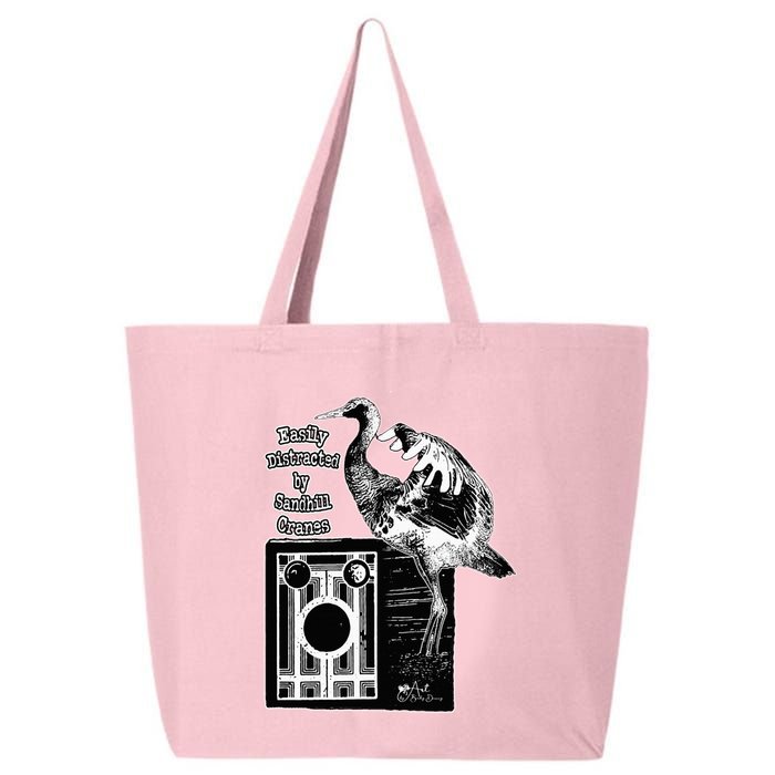 Easily Distracted By Sandhill Cranes Wantique Camera 25L Jumbo Tote