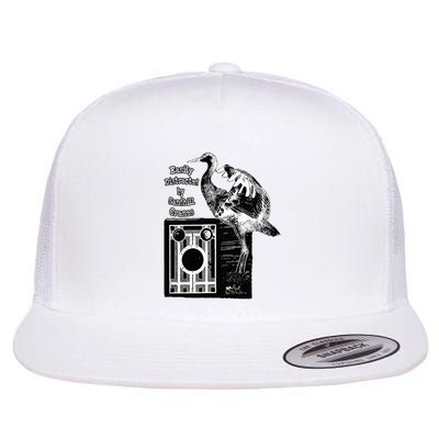 Easily Distracted By Sandhill Cranes Wantique Camera Flatbill Hat