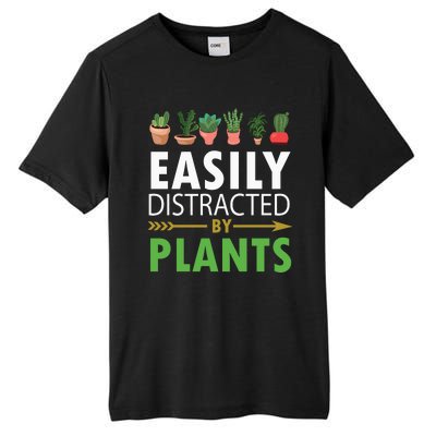 Easily Distracted By Plants Tall Fusion ChromaSoft Performance T-Shirt