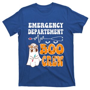 Emergency Departt Boo Crew Er Nurse Halloween Boo Crew Funny Gift T-Shirt