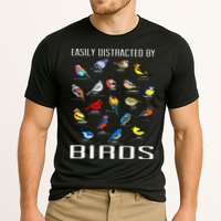 Easily Distracted By Birds Birdwatching Lover Birdwatcher Performance Shirt