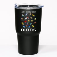 Easily Distracted By Birds Birdwatching Lover Birdwatcher Tumbler