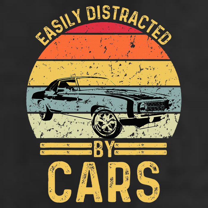 Easily Distracted By Cars Automobile Car Lover Adult Drive Performance Visor