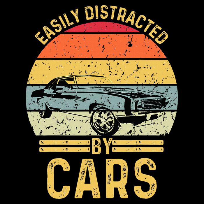 Easily Distracted By Cars Automobile Car Lover Bag