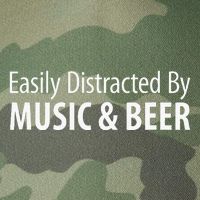 Easily Distracted By Music & Beer Legacy Tie Dye Trucker Hat