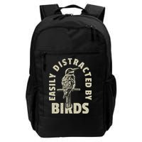 Easily Distracted By Birds Bird Cage Vintage Distress Backpack