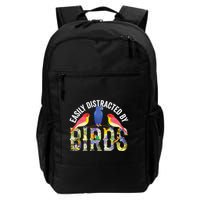 Easily Distracted By Birds Funny Bird Wtahers Backpack