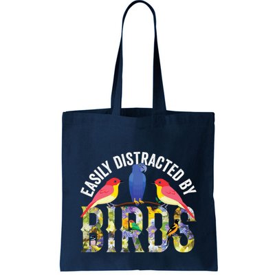 Easily Distracted By Birds Funny Bird Wtahers Bag