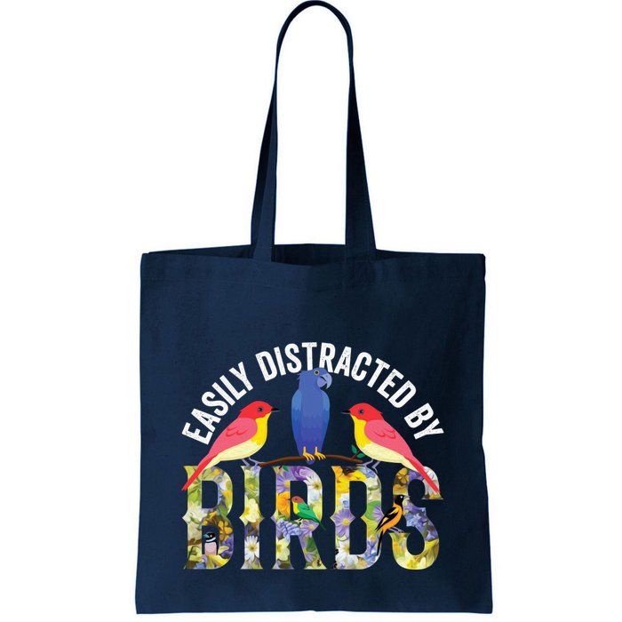Easily Distracted By Birds Funny Bird Wtahers Bag