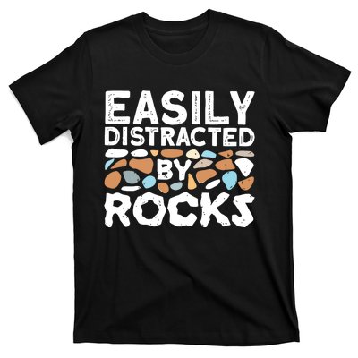 Easily Distracted By Rock Vintage T-Shirt