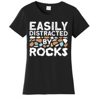 Easily Distracted By Rock Vintage Women's T-Shirt