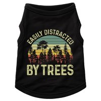 Easily Distracted By Trees Funny Tree Planting Trees Doggie Tank