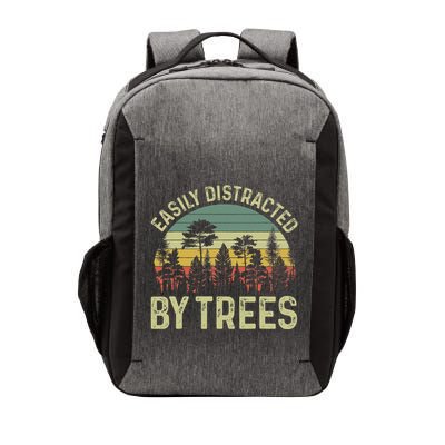 Easily Distracted By Trees Funny Tree Planting Trees Vector Backpack