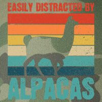 Easily Distracted By Alpacas Design For An Alpaca Fan Legacy Tie Dye Trucker Hat
