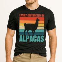 Easily Distracted By Alpacas Design For An Alpaca Fan Performance Shirt
