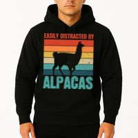 Easily Distracted By Alpacas Design For An Alpaca Fan Hoodie