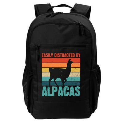 Easily Distracted By Alpacas Design For An Alpaca Fan Backpack