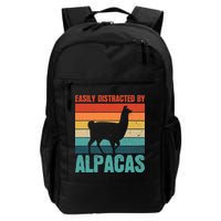 Easily Distracted By Alpacas Design For An Alpaca Fan Backpack