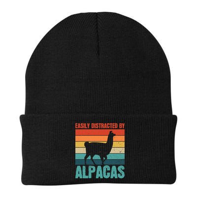 Easily Distracted By Alpacas Design For An Alpaca Fan Beanie