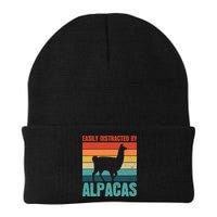 Easily Distracted By Alpacas Design For An Alpaca Fan Beanie