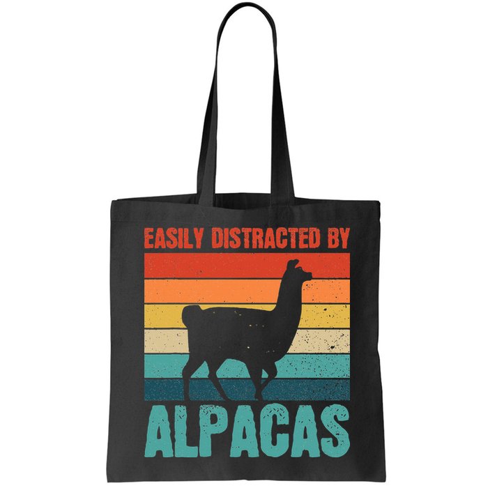 Easily Distracted By Alpacas Design For An Alpaca Fan Bag
