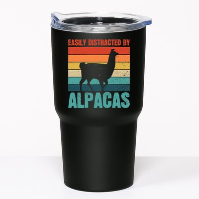 Easily Distracted By Alpacas Design For An Alpaca Fan Tumbler