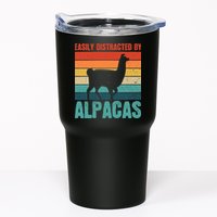 Easily Distracted By Alpacas Design For An Alpaca Fan Tumbler
