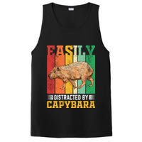 Easily Distracted By Capybara Animal Lover Rodent Gift PosiCharge Competitor Tank
